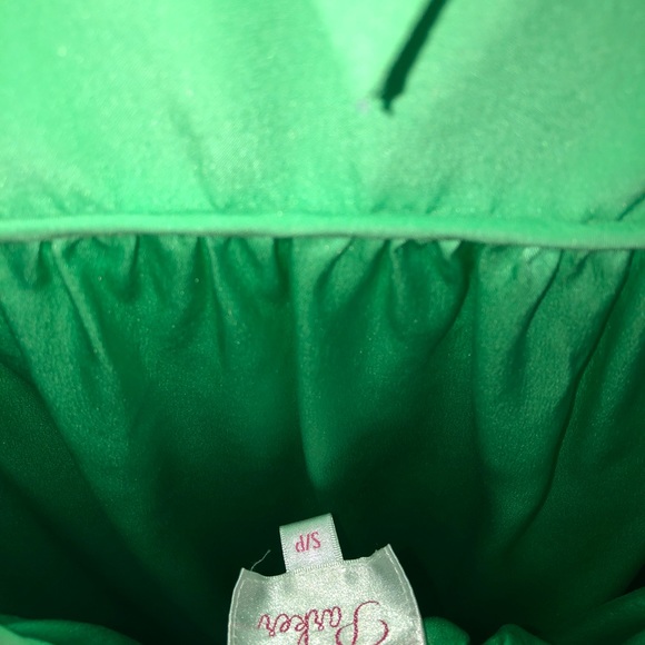 Parker Silk Light Green Dress Size Small - Picture 4 of 7